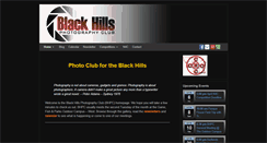 Desktop Screenshot of blackhillsphotographyclub.com